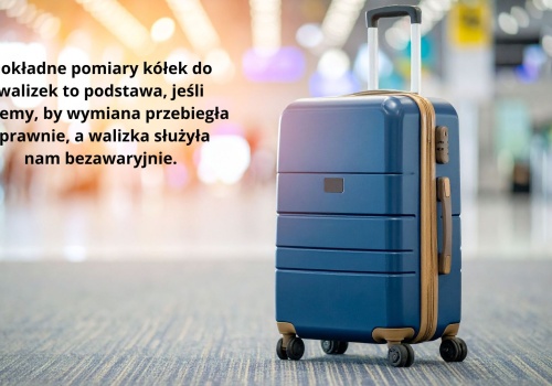 Jak wymienić kółka w walizce — poradnik krok po kroku