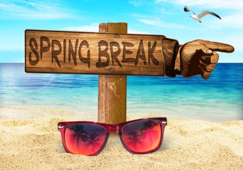10 popularnych miejsc na spring break