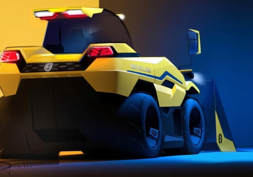 Ładowarka też może być… ładna. Prototyp New Holland zdobył prestiżową nagrodę designu