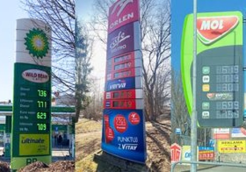 Pokazują, ile kosztuje u nich paliwo. Mamy zdjęcia ze stacji