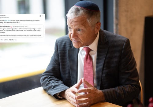 Braun żałuje ajatollaha. Ambasador Rose: Ameryka nie zapomni...