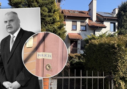 W tym domu odnaleziono ciała prokuratora i jego syna. Byliśmy na miejscu. Niepokojące relacje sąsiadów