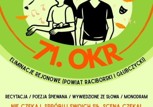 71. Ogólnopolski Konkurs Recytatorski – etap regionalny w Raciborzu