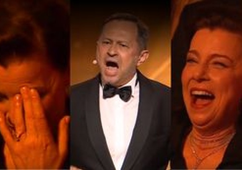 Andrzej Konopka ZAKPIŁ na gali Orłów z Agaty Kuleszy: 