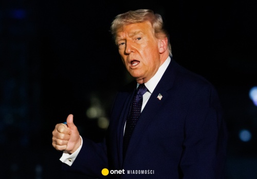 Donald Trump spytany o atak na szkołę. 