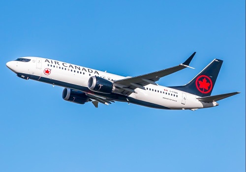 Pierwszy boeing B737-8 MAX we flocie Air Canada Rouge