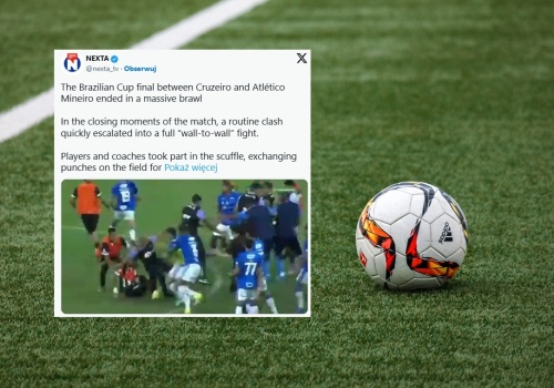 Dantejskie sceny podczas meczu w Brazylii. Masowa bójka piłkarzy