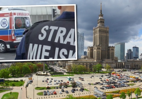 13-latka nieprzytomna na ławce przy PKiN. W plecaku coś znaleziono