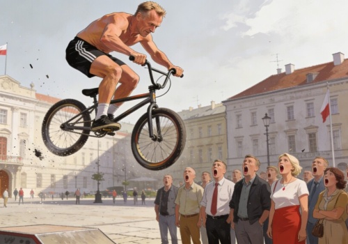 Balansowanie na jednym kole