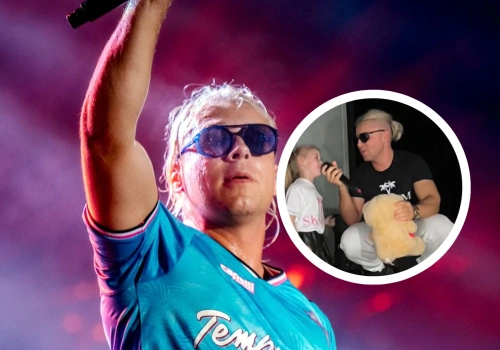 Wzruszająca scena na koncercie Skolima. Mała fanka dostała mikrofon