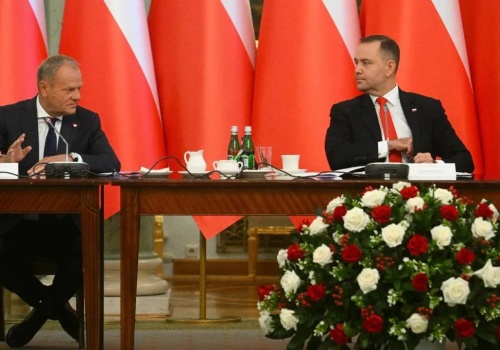 Polski Sejf 0 proc., a unijna pożyczka. W Pałacu Prezydenckim trwa spotkanie prezydenta z premierem