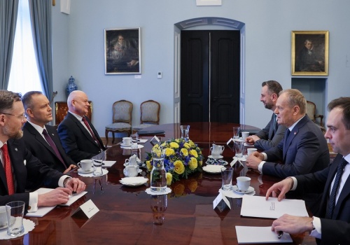 Koniec spotkania Nawrocki-Tusk. Szef Kancelarii Prezydenta ugryzł się w język. 