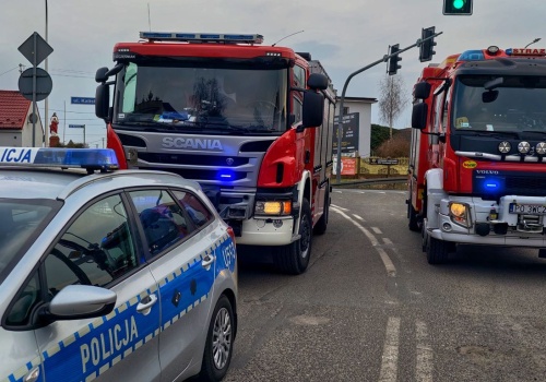 Elektrycznym Audi wjechała w motocyklistę (ZDJĘCIA)