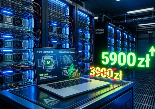 Laptopy podrożeją o 40%? Boom na AI podnosi ceny podzespołów
