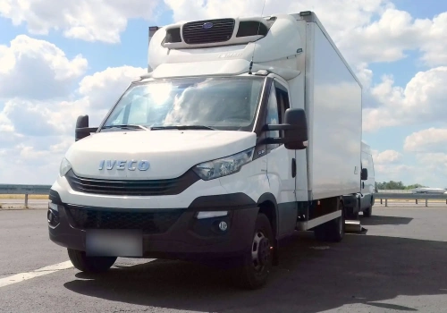 Iveco Daily z systemem odzyskiwania po kradzieży opartym na sztucznej inteligencji