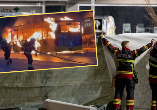 Tragedia w Szwajcarii. Mężczyzna podpalił się w autobusie, są ofiary