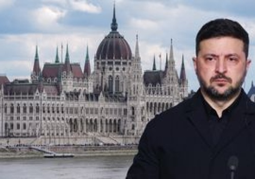 Ukraiński konwój zatrzymany na Węgrzech. Zełenski: bandytyzm