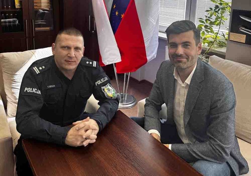 Zielona Góra. Radny Kornalewicz interweniował w sprawie porannych korków na Czarkowie podczas akcji policji „trzeźwy poranek”