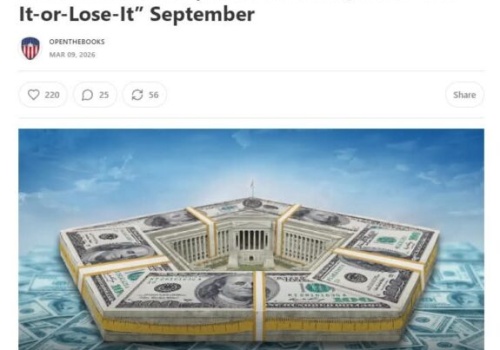 93 miliardy dolarów Pentagonu wyrzucone w błoto w samym 2025 roku