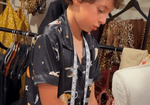 10-latek zaprezentował swoją kolekcję na Paryskim Tygodniu Mody