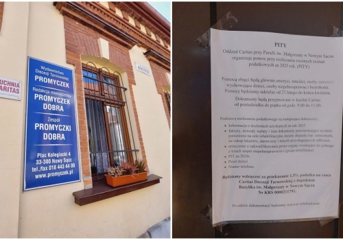 Prawie sto osób rozliczyło już PIT poprzez Caritas przy parafii św. Małgorzaty w Nowym Sączu