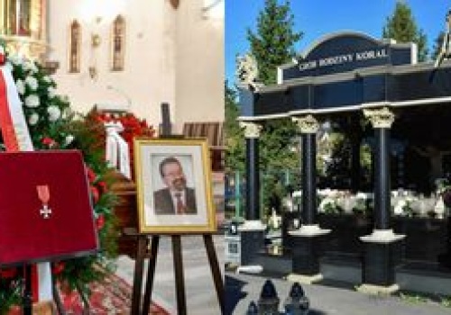 Pogrzeb Mariana Korala. Współzałożyciel lodowego imperium spoczął w rodzinnym grobowcu (ZDJĘCIA)