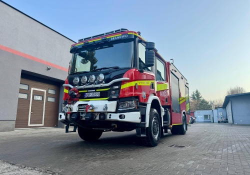 Strażacy z JRG Braniewo zyskali nową ‘siódemkę’
