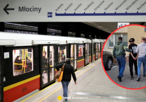 Graficiarze zdemolowali warszawskie metro. Policja zatrzymała sprawców