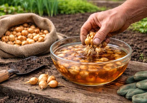 Cebula będzie rosła jak szalona! Wymocz ją w tym przed sadzeniem