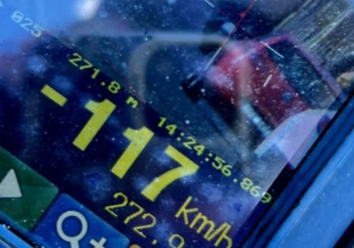 Motocyklistę zgubiła brawura