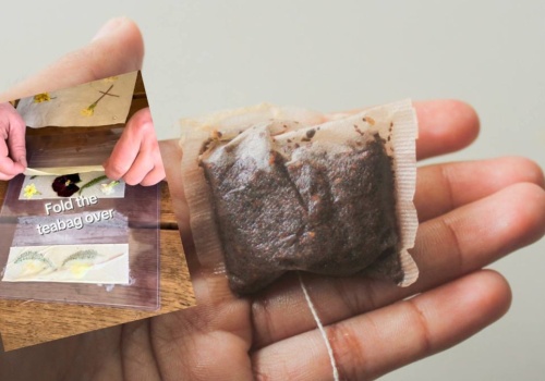 Nie wyrzucaj torebek po herbacie. Można z nich zrobić małe arcydzieła dla oczytanych