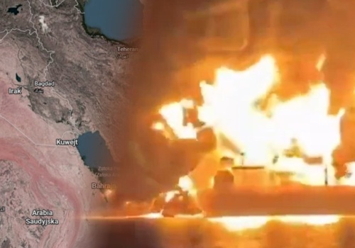 Dwa tankowce zaatakowane na wodach Iraku. Wybuchł pożar, załoga ewakuowana