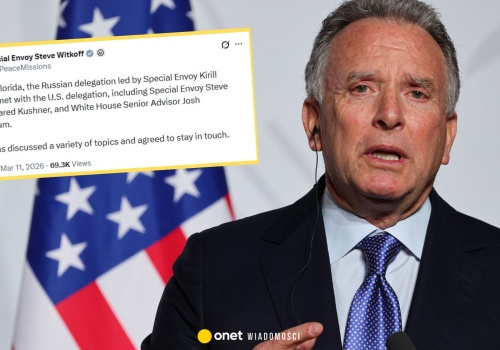 Kolejne spotkanie przedstawicieli USA i Rosji. Krótki komunikat Steve'a Witkoffa