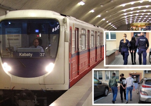 Wpadka bezczelnych grafficiarzy. Zatrzymali warszawskie metro, żeby je pomalować