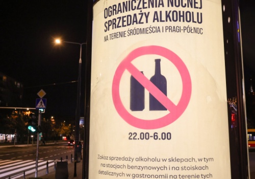 Nocna prohibicja w całej Warszawie. Wszystkie dzielnice są za
