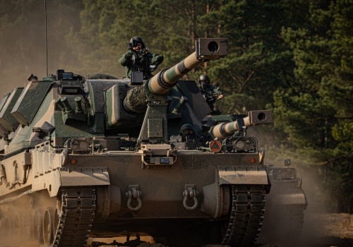 Pierwsze strzelania ulepszonych Krabów