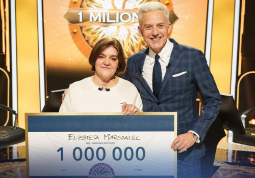 Elżbieta Marszalec z Warszawy wygrała milion złotych w 