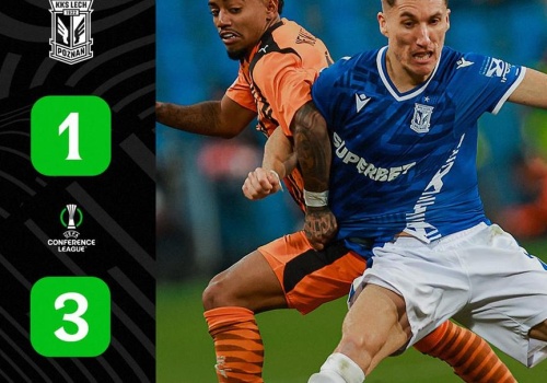 Kompromitacja! Lech Poznań przegrał z Szachtarem Donieck. Ćwierćfinał UEFA Ligi Konferencji ucieka