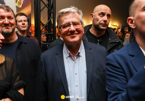 Bronisław Komorowski z żoną na premierze filmu. Tak teraz wygląda była pierwsza dama