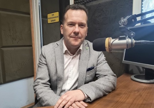 Gościem Radia ZW był wójt gminy Rudniki, Mariusz Stanek