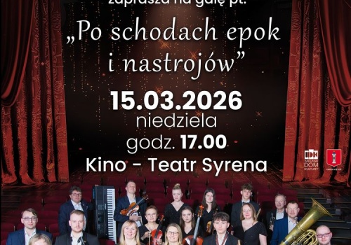 Ogromne zainteresowanie galą „Po schodach epok i nastrojów”. Będzie drugi koncert!