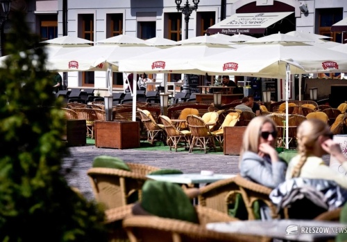 Ogródki letnie wracają na Rynek w Rzeszowie. Znamy ich liczbę i termin inauguracji sezonu