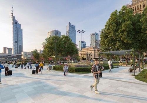 Zielona aleja wzdłuż Alej Jerozolimskich za 5 mln zł