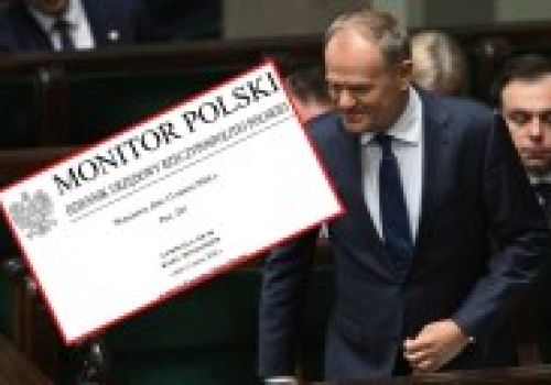 Rząd działa szybko. Ważna uchwała już w Monitorze Polskim