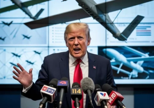 „O dronach wiemy wszystko”. Trump lekceważy pomoc Ukrainy