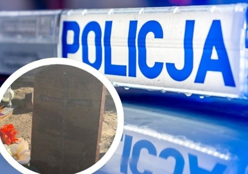 Nocna dewastacja na cmentarzu. Zniknęły krzyże i ozdoby grobów