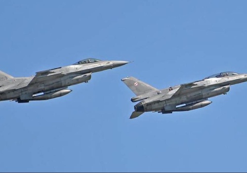 Polskie myśliwce w powietrzu. Dowództwo wydało rozkaz zabezpieczenia przestrzeni