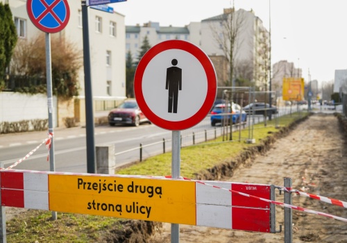 Nowy chodnik przy Mołdawskiej. Zmiany dla pieszych na Ochocie