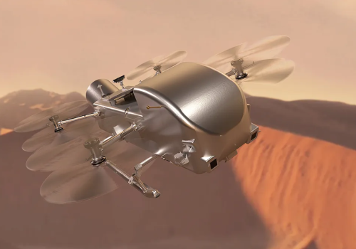 Nuklearny dron Dragonfly poleci na Tytana w 2028 roku