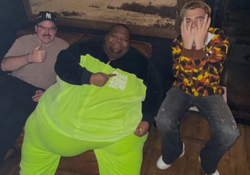 Dave Blunts w studiu z Matą, buja się do jego numeru. „Ten gość jest z Polski, jest kozakiem”